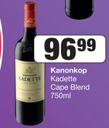 Kanonkop Kadette Cape Blend-750ml