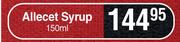 Allecet Syrup-150ml