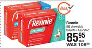 Rennie 96 Chewable Tablets Assorted-Each