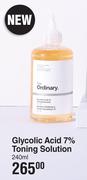 The Ordinary Glycolic Acid 7% Toning Solution-240ml