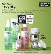 Skin Tegrity Face Care Products-Each