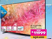 Samsung 75" (190cm) Crystal UHD TV 850015022