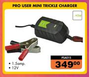 Pro User Mini Trickle Charger 1.5 AMP, 12V PSA015