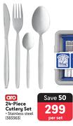 Aro 24 Piece Cutlery Set-Per Set