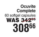 Bausch + Lomb Ocuvite Complete 60 Softgel Capsules.