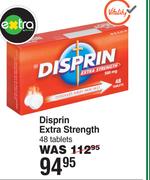 Disprin Extra Strength-48 Tablets