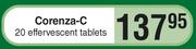Corenza C-20 Effervescent Tablets