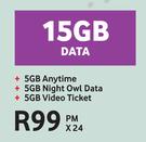 Red Hot Deals 15GB Data