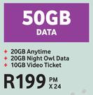 Red Hot Deals 50GB Data