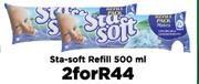 Sta Soft Refill-For 2 x 500ml