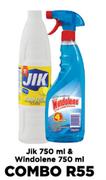 Jik 750ml Or Windolene 750ml-Combo