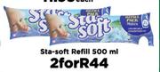 Sta-Soft Refill-For 2 x 500ml