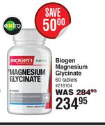 Biogen Magnesium Glycinate 60 Tablets