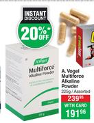 A.Vogel Multiforce Alkaline Powder Assorted-225g