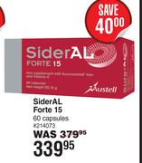 Sider AL Forte 15 60 Capsules