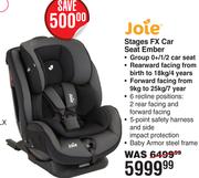 Joie Stages FX Car Seat Ember