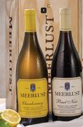 Meerlust Pinot Noir & Chardonnay In Wooden Box-For 2 x 750ml