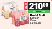Brutal Spritzer Cans-For Any 2 x 6 x 500ml