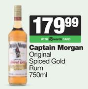 Captain Morgan Original Spiced Gold Rum-750ml