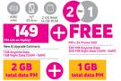2 x Alcatel 3T 10" 4G Tablet-On My Gig 1 + Promo 500