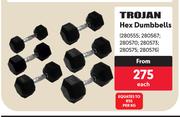 Trojan Hex Dumbbells-Each