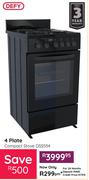 Defy 4 Plate Compact Stove DSS554