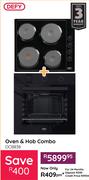 Defy Oven & Hob Combo DCB838-