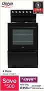 Univa 4 Stove U116B-1