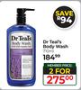 Dr Teal's Body Wash-For 2 x 710ml