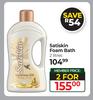 Satiskin Foam Bath-For 2 x 2L