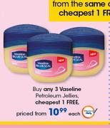 Vaseline Petroleum Jellies-Each