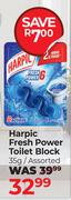 Harpic Fresh Power Toilet Block Assorted-35g