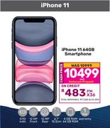 Apple iPhone 11 64GB Smartphone-Each