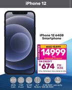 Apple iPhone 12 64GB Smartphone-Each