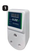 Gizzu Universal Surge Adaptor-Each