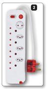 Electricmate Surge Multiplug 8-Way-Each
