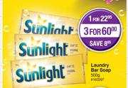 Sunlight Laundry Bar Soap-For 1 x 500g