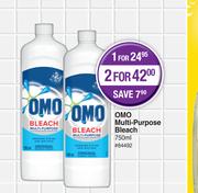 OMO Multi-Purpose Bleach-For 2 x 750ml