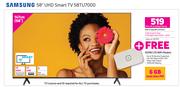 Samsung 58" (147cm) UHD Smart TV 58TU7000-On MyGig 3 Top Up
