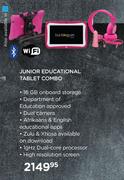 Bubblegum Junior Educational Tablet Combo