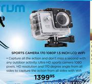 Astrum Sports Camera 170 1080P 1.5 Inch LCD WiFi