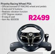 Piranha Racing Wheel PS4