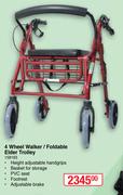 Dis-Chem 4 Wheel Walker/Foldable Elder Trolley (158163)
