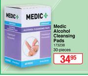 Medic+ Alcohol Cleansing Pads 30 Pieces (173238)