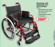 Dis-Chem Wheelchair With Detachable Arm & Footrests (158134)