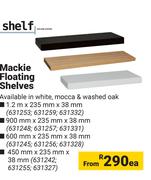 Shelfmate Mackie Floating Shelves-Each