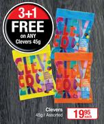 Clevers Assorted-45g Each