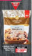 Lifestyle Food Raw Walnuts Value Pack-750g