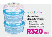 Snookums Microwave Steam Sterilizer-Each