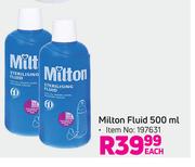 Milton Fluid-500ml Each